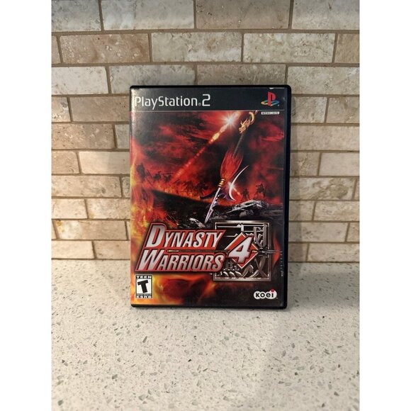 Dynasty Warriors 4 -PS2 - Tested/Working cib - Picture 1 of 3